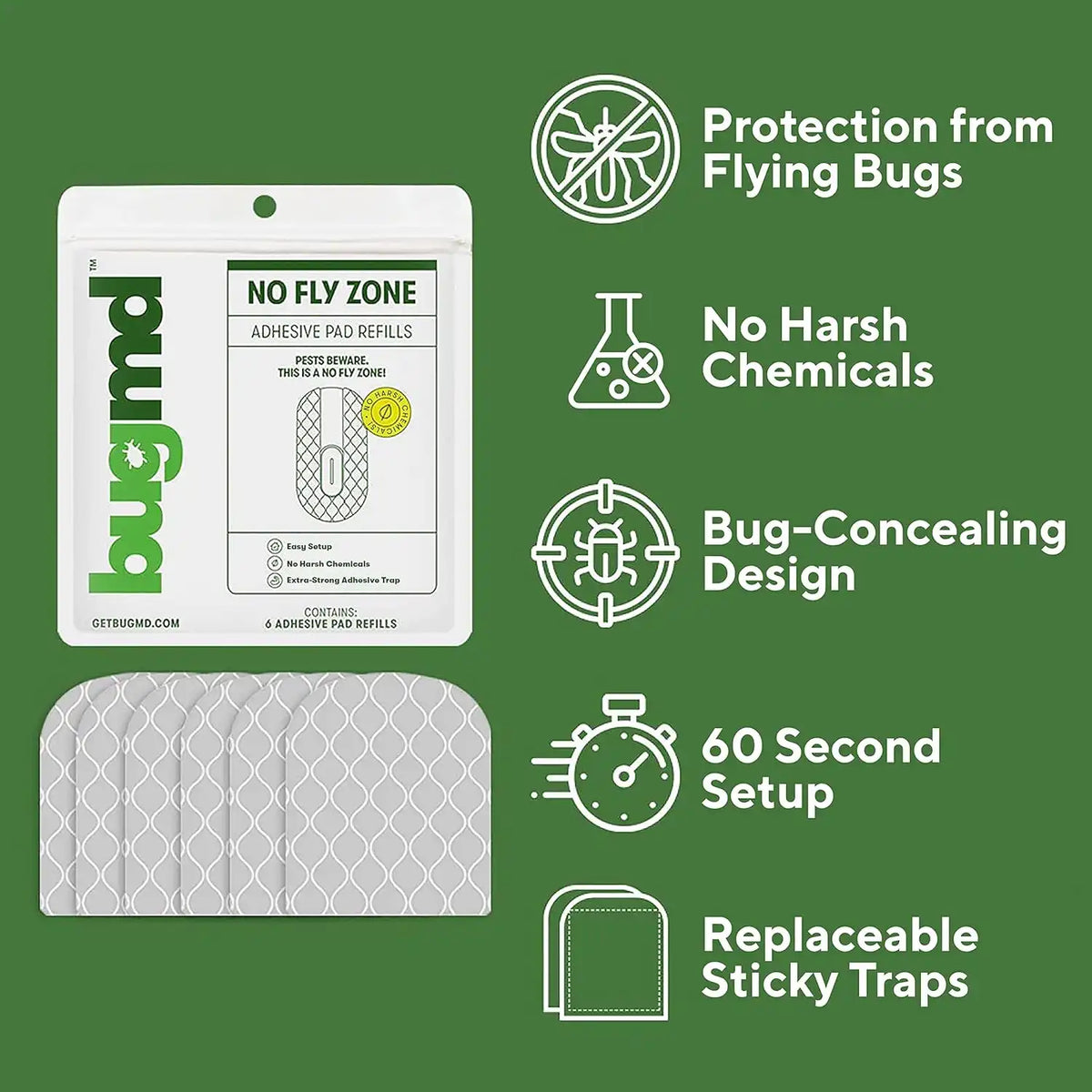 No Buzz Zone Refill Pads